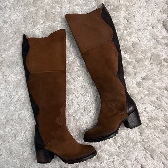 Freebird by Steven Shoes - Freebird by Steven Feugo Tan Suede Boot Size 8 Womens